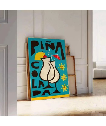 Pina Coloada Cocktail Print plus qu'un jeu 