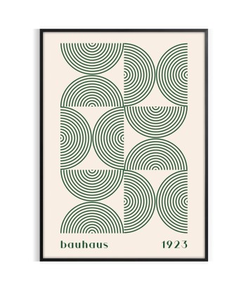 Affiche Abstraite Bauhaus hantent personnes