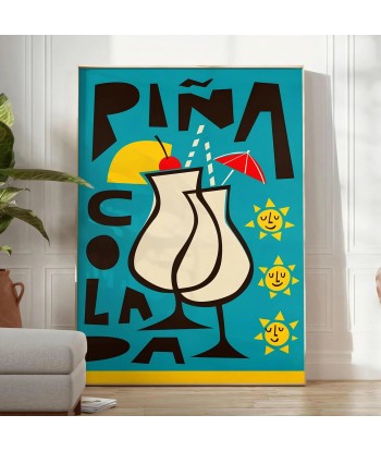 Pina Coloada Cocktail Print plus qu'un jeu 