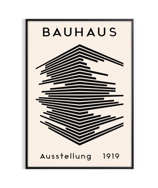 Affiche Bauhaus Les magasins à Paris et en Île-de-France