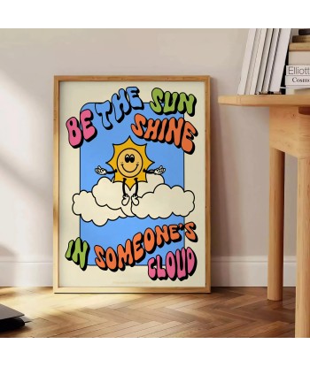 Be The Sun Shine Groovy Print livraison gratuite