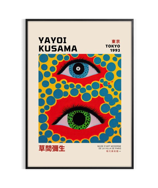 Yayoi Kusama 1 Affiche 2 Vous souhaitez 