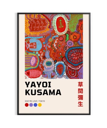 Yayoi Kusama Affiche pas cher