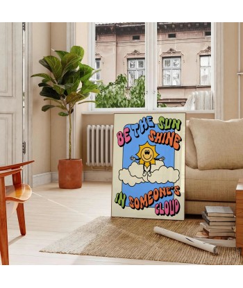 Be The Sun Shine Groovy Print livraison gratuite