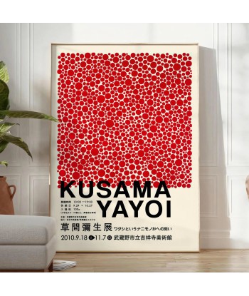 Yayoi Kusama 1 Affiche d'Europe débarque