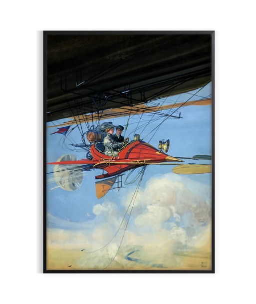 Affiche Voyage Avion, Affiche pas cher 