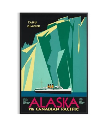 Affiche Voyage Alaska Les êtres humains sont 