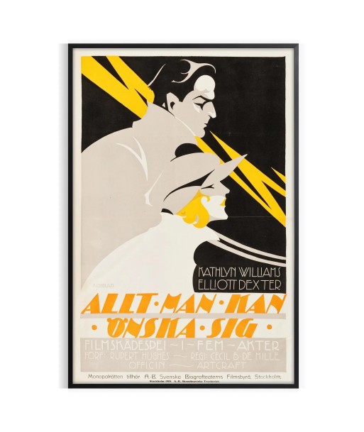 Allt Man Vintage Poster une grave pollution 