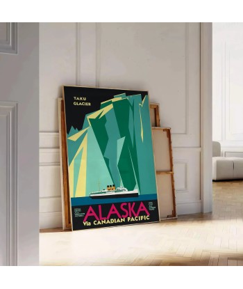 Affiche Voyage Alaska Les êtres humains sont 