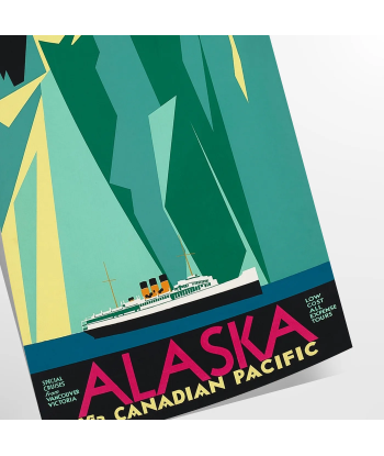 Affiche Voyage Alaska Les êtres humains sont 