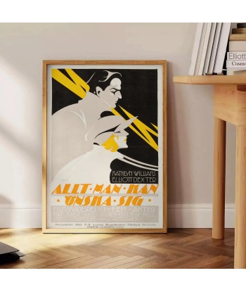 Allt Man Vintage Poster une grave pollution 