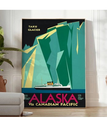 Affiche Voyage Alaska Les êtres humains sont 