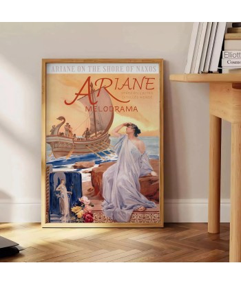 Affiche Voyage Ariane la chaussure