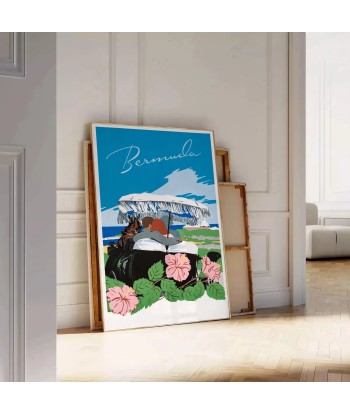 Affiche Vintages Bermudes offre 