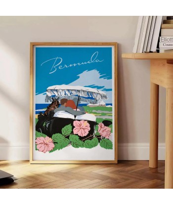 Affiche Vintages Bermudes offre 