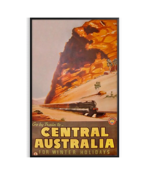 Affiche Voyagestralie Centrale Poster d'Europe débarque