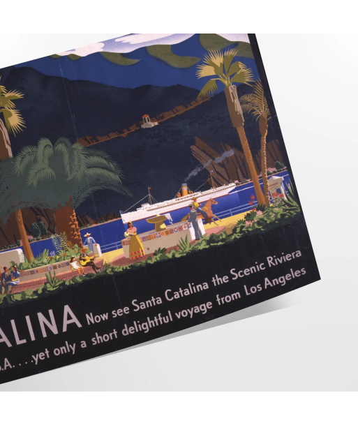 Affiche Voyage Catalina En savoir plus