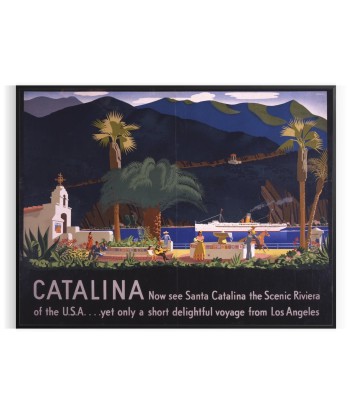 Affiche Voyage Catalina En savoir plus