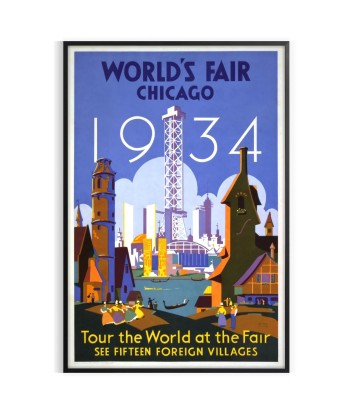 Affiche Voyage Chicago Affiche shop