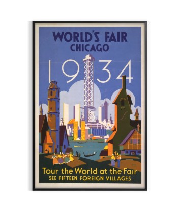 Affiche Voyage Chicago Poster online