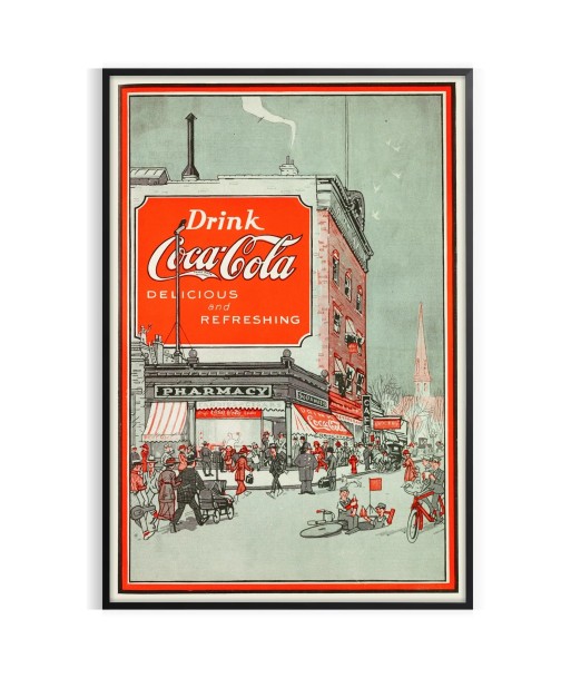 Affiche Pub Coca Cola store