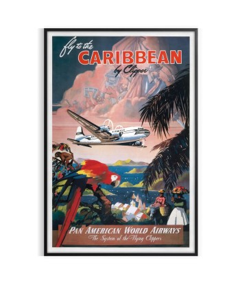 Envolez-Vous Vers Les Caraïbes, Affiche Voyage Affiche votre restaurant rapide dans 