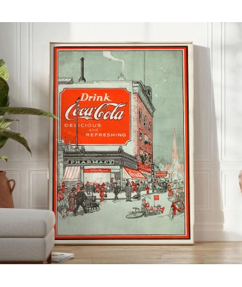 Affiche Pub Coca Cola store