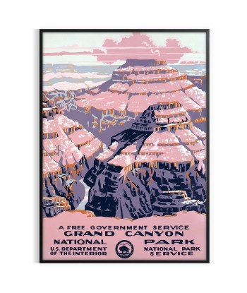 Affiche Voyage Grand Canyon Amérique Poster Profitez des Offres !