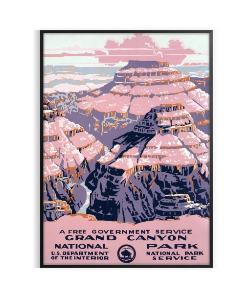 Affiche Voyage Grand Canyon Amérique Poster Profitez des Offres !