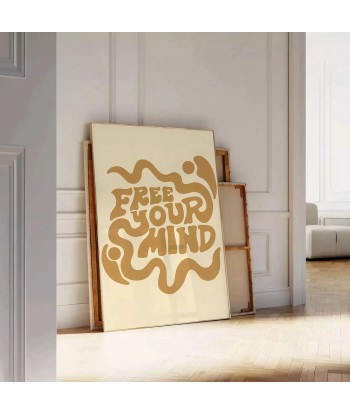 Free Your Mind Groovy Poster en ligne