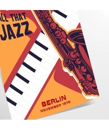 Affiche Musique Festival Jazz 1 store