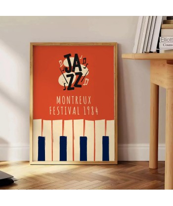 Musique Festival Jazz Affiche brillant des détails fins