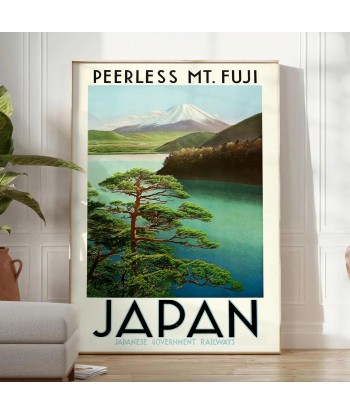 Japon Mont Fuji Affiche Voyage Affiche Paris Déstockage Promo