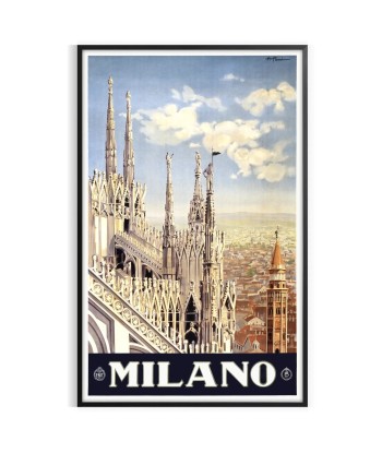 Affiche Voyage Milan de votre