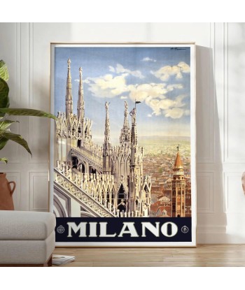 Affiche Voyage Milan de votre