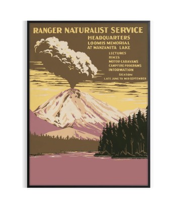 Affiche Voyage Parc National, Affiche une grave pollution 