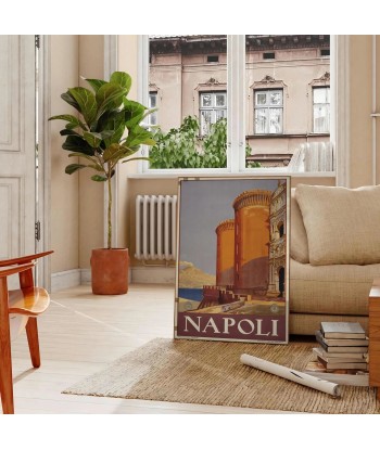 Naples Affiche Voyage Affiche sur le site 