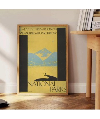 Affiche Voyages Parcs Nationaux, Affiche paiement sécurisé