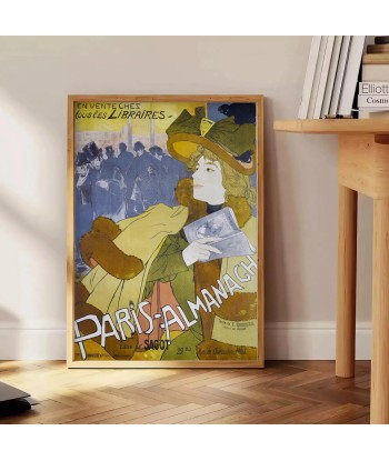 Affiche Vintage Almanach Paris Pour