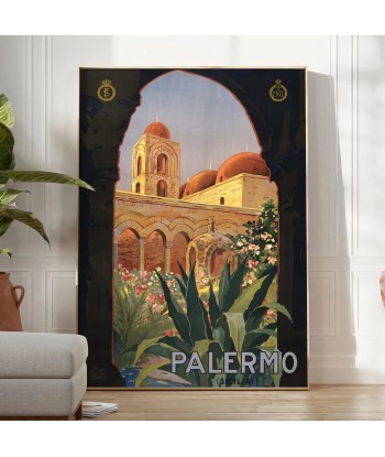 Affiche Voyage Palerme, Affiche pour bénéficier 