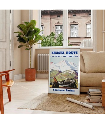 San Francisco Portland Affiche Voyage Affiche Voir les baskets