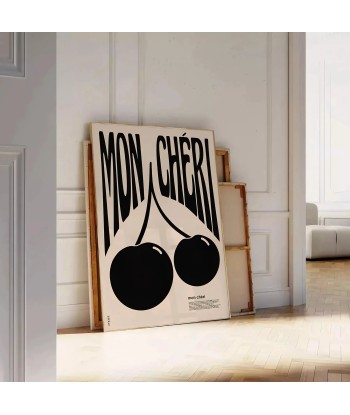 Mon Cheri Cherry Groovy Art Print Paris Déstockage Promo