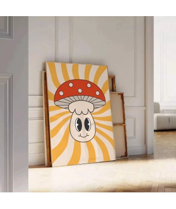 Mushroom Groovy Poster votre restaurant rapide dans 