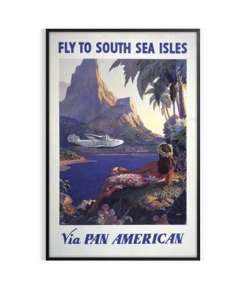 Affiche Voyage Vintage Panaméricaine de votre