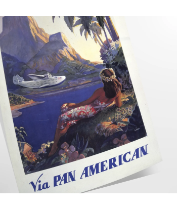 Affiche Voyage Vintage Panaméricaine de votre