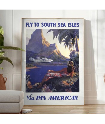 Affiche Voyage Vintage Panaméricaine de votre