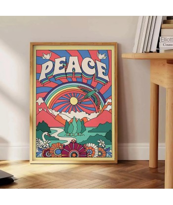 Peace Groovy Art Véritable concentré