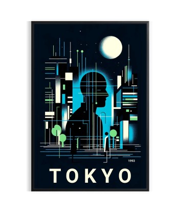 Ville Japon Affiche1 50% de réduction en Octobre 2024