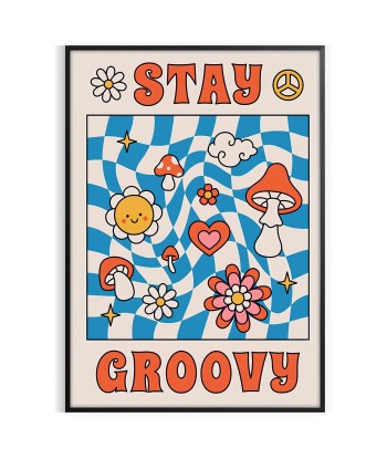 Stay Groovy Wall Art Les magasins à Paris et en Île-de-France