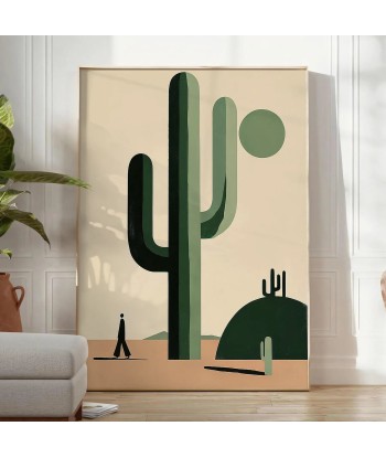 Affiche Minimale Cactus Botanique 1 offre 